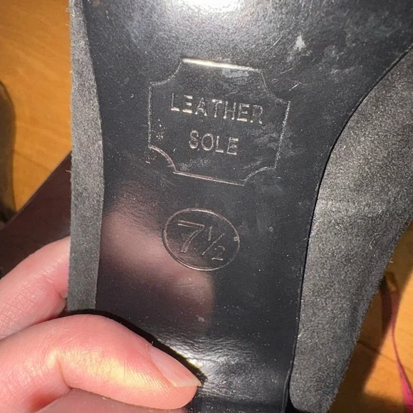 Missoni Target suede block heel pump shoe black sz 7.5 - Picture 8 of 8